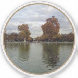 Parijse herfst - v2 sticker