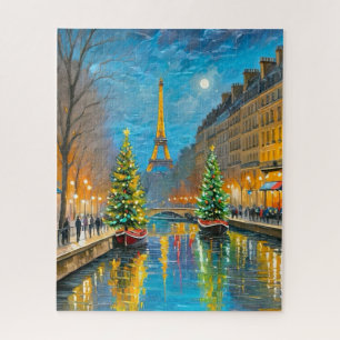Parijse kerstnacht legpuzzel
