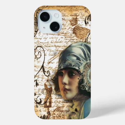 Parijse mode Franse scripts parijs Case-Mate iPhone Case (Achterkant)