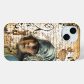 Parijse mode Franse scripts parijs Case-Mate iPhone Case (Achterkant (horizontaal))