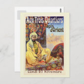  Parijse Oriental Carpets store adverteren Briefkaart (Voorkant / Achterkant)