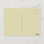 Parijse parfum en elegantie briefkaart (Achterkant)