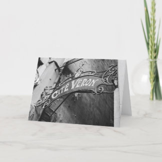 PARIJSE STEEG. KAART