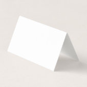 Parijse trendy minimalistische consultant arts visitekaartjes (Achterkant)