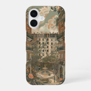 Parijse Tuinplein iPhone 16 Hoesje