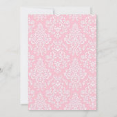 Parijse uitnodiging, Parijse verjaardag, Bruidsmei Kaart (Achterkant)