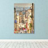 Parijse Uitzicht Canvas Afdruk (Insitu (Houten vloer))