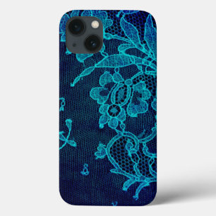 Parijse Vrouwelijke Victoriaans Gotische Marine Bl iPhone 13 Hoesje