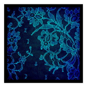 Parijse Vrouwelijke Victoriaans Gotische Marine Bl Perfect Poster