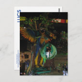 PARINTINS FOLK FESTIVAL BRIEFKAART (Voorkant / Achterkant)