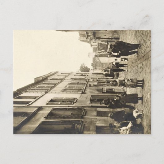 Paris 18è impasse Traînée 1904 Feestdagenkaart (Voorkant)