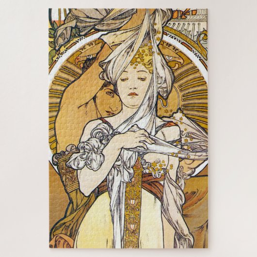 Paris 1900, Alphonse Mucha Legpuzzel (Verticaal)