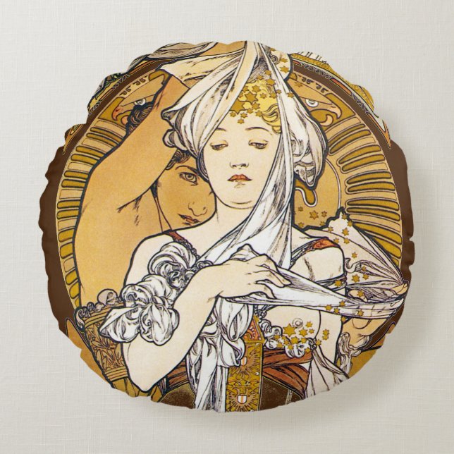 Paris 1900, Coussin Alphonse Mucha (Devant)