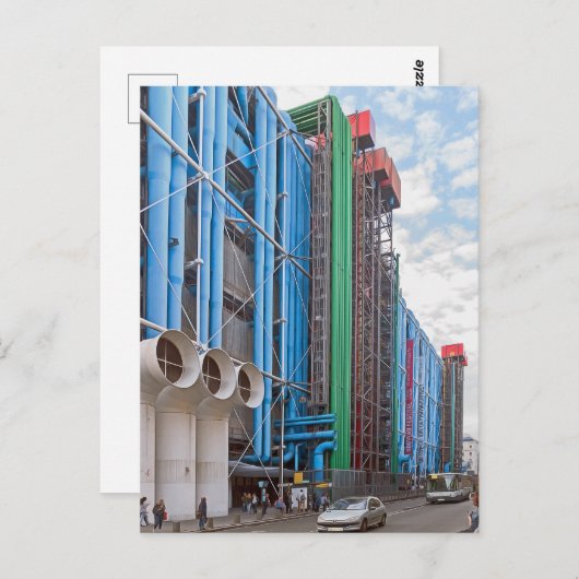 Paris # 49 briefkaart (Voorkant / Achterkant)