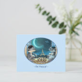 Paris à la carte postale de nuit - Happy (Debout devant)