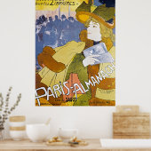 Paris Almanach door Georges de Feure -  Poster (Keuken)