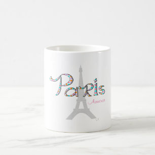 PARIS Amour met Eiffeltoren Koffiemok