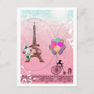 Paris Ansichtkaart Briefkaart