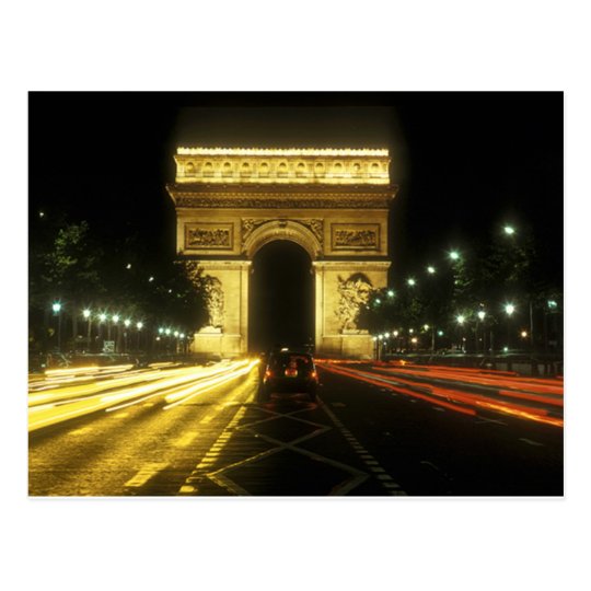 Paris - Arc de Triomphe - Carte Postale