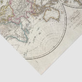 Paris Atlas Map Tissuepapier (Detail)