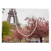 Paris au printemps Sac cadeau (Dos)