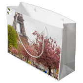 Paris au printemps Sac cadeau (Dos Angle)