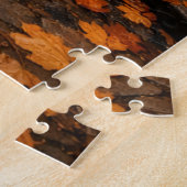 Paris Autumn Café Street – Warm Fall Puzzle (Côté)