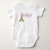 Paris Baby Meisje Romper (Achterkant)