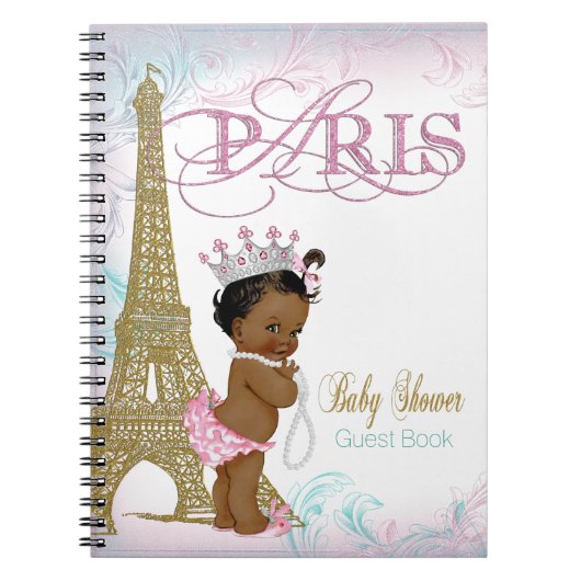 Paris Baby shower Livre d'or (Devant)