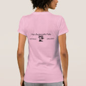 Pari's Bach Bride T-shirt (Achterkant)