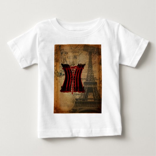 Paris Bachelorette Party korset (Voorkant)