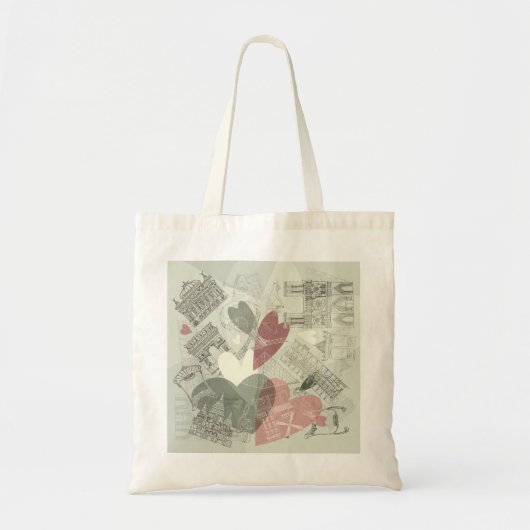 Paris Bag Tote Bag (Voorkant)
