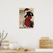 PARIS BICYCLE ADVERTISEMENT c. 1880 Poster (Keuken)