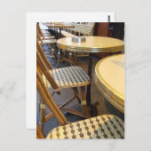 Paris Bistro Briefkaart (Voorkant / Achterkant)