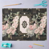  Paris Black Gold Ephemera ontkoppeling Tissuepapier (Craft)