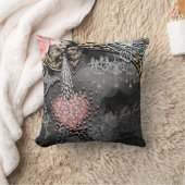 Paris Bling Glamor Sparkle France Girly Trendy Kussen (Deken)