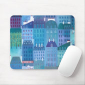 Paris Blue Muismat (Met muis)