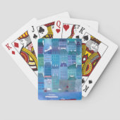 Paris Blue Pokerkaarten (Achterkant)