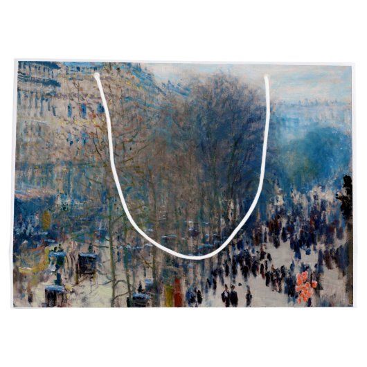 Paris Boulevard, Claude Monet Groot Cadeauzakje (Achterkant)