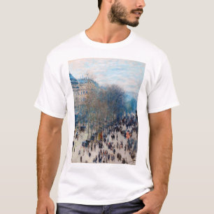 Paris Boulevard, Claude Monet T-shirt