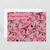 PARIS BRIEFKAART (Voorkant / Achterkant)