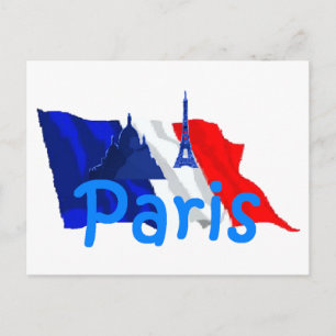 PARIS-Briefkaart Briefkaart