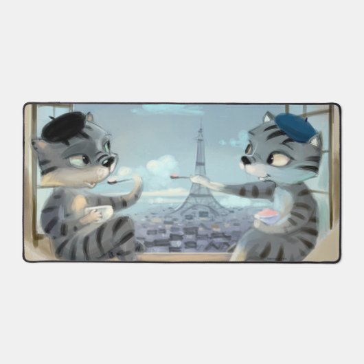 Paris by Day Desk Mat (Recto)