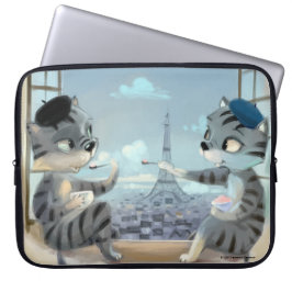 Paris by Day Laptop Sleeve (verschillende maten)