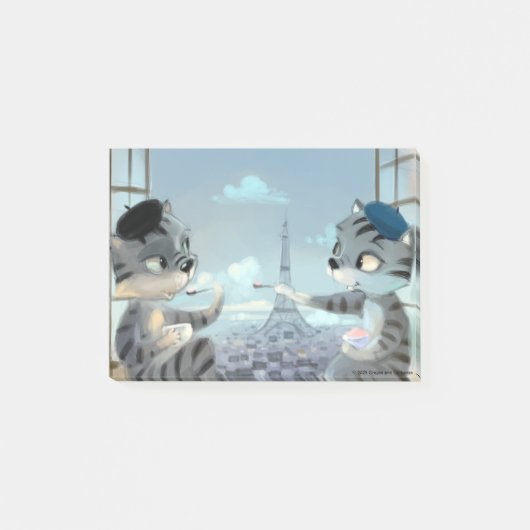 Paris by Day Notes 4" x 3" (Voorkant)