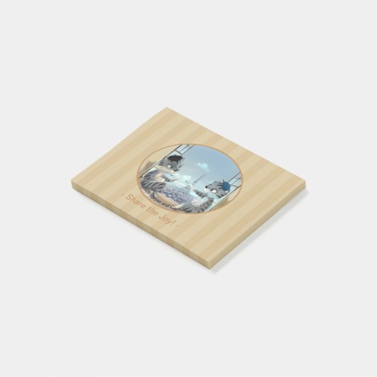 Paris by Day Notes 4" x 3" - Joy (Schuin)