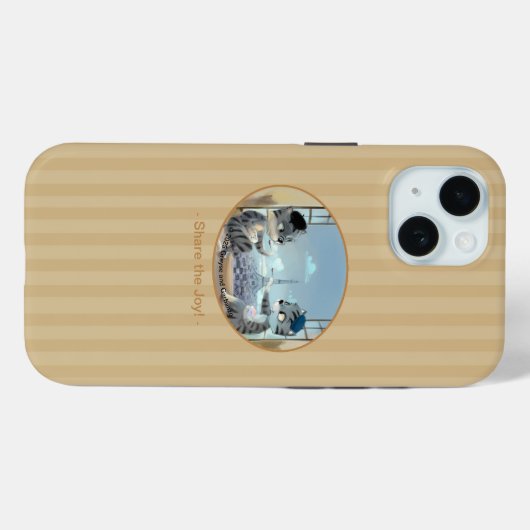 Paris by Day Tough Coque - Joy (Select Model) (Verso (horizontal))