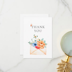 Paris Cafe Boulangerie Waterverf Bedankkaart