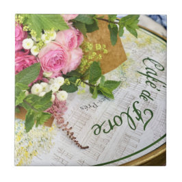 Paris Cafe Ceramic Tegel Tegeltje