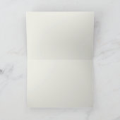 Paris Cafe Folded Note Card, Hartelijk dank Bedankkaart (Binnen)